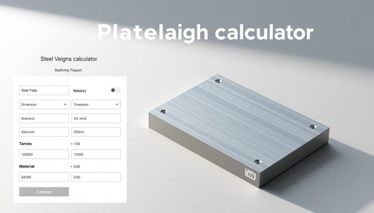 MS Plate Weight Calculator